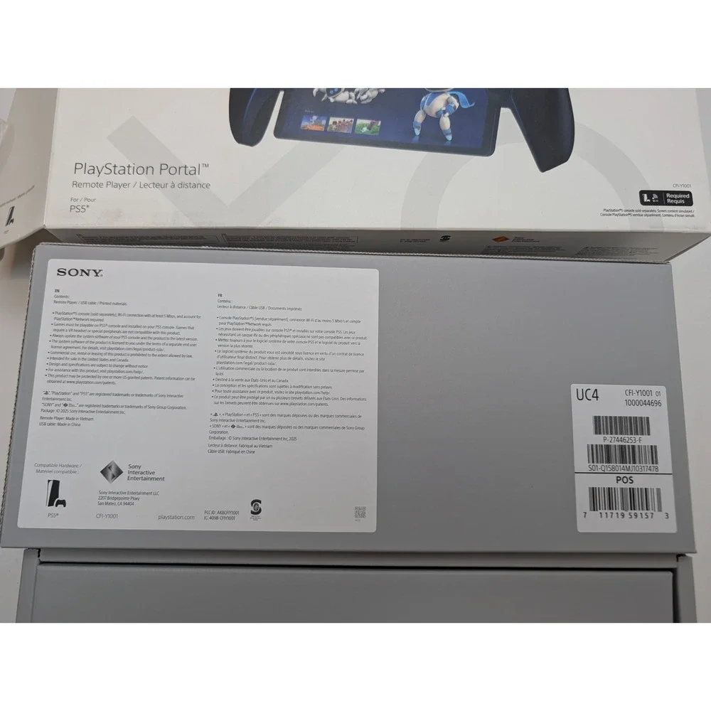 Sony PlayStation Portal Remote Player Box Only PS5 CFI-Y1001 Empty Original Box